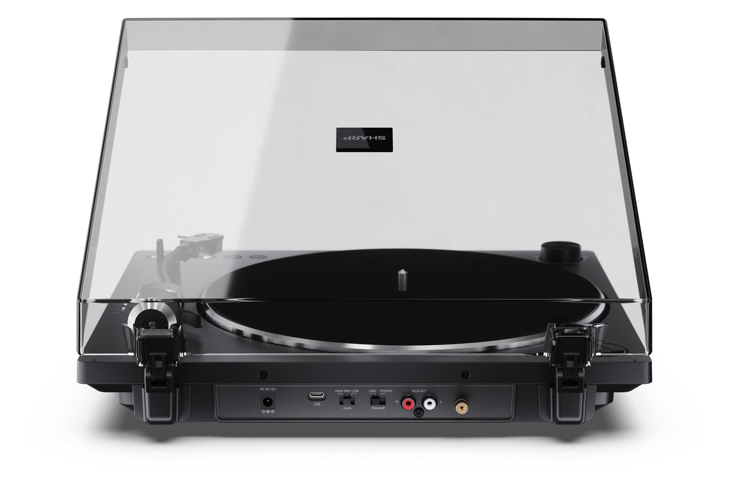 EAN 4550556130929 - Sharp RP-TT100 tocadisco Tocadiscos de tracción por correa Negro Automático imagen 7