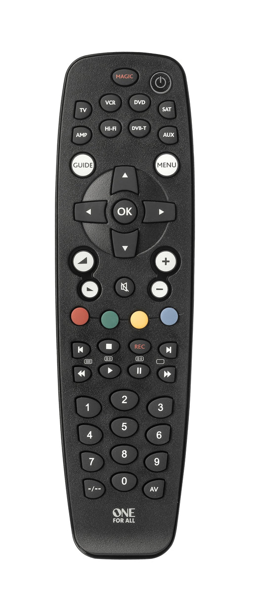 EAN 8716184045080 - One For All Basic URC 2981 mando a distancia IR inalámbrico TV, Receptor de televisión, DVD/Blu-ray, Alta imagen 1
