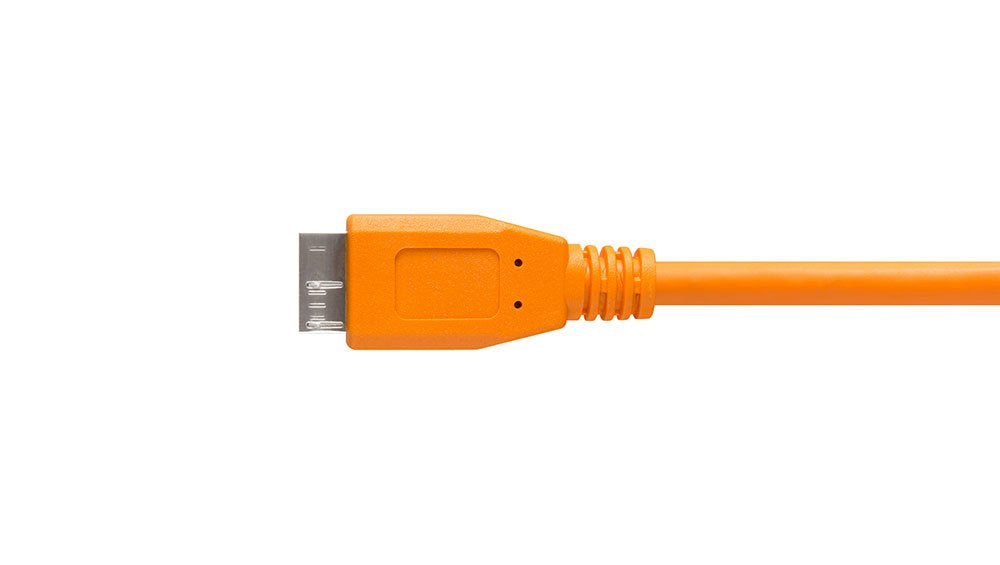 EAN 0818307010147 - Tether Tools CU5454 cable USB USB 3.2 Gen 1 (3.1 Gen 1) 4,6 m USB A Micro-USB B Naranja imagen 3