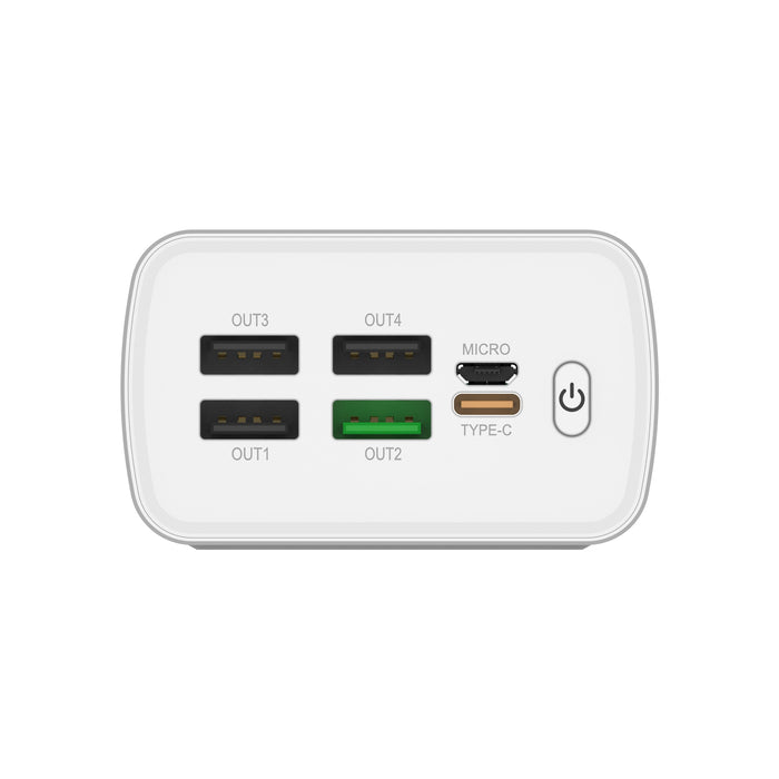 EAN 8436588883353 - Leotec LEPOW30W22W batería externa Polímero de litio 30000 mAh Blanco imagen 12