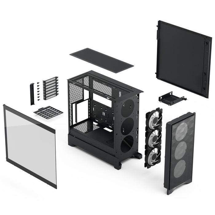 EAN 7340172710455 - Fractal Design Pop 2 Air Black TG RGB Midi Tower Negro imagen 5