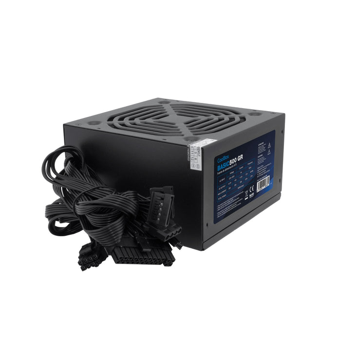 EAN 8436556148330 - CoolBox BASIC 500GR unidad de fuente de alimentación 20+4 pin ATX Negro imagen 4