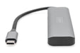 EAN 4016032485773 - Digitus DA-70246 hub de interfaz USB 3.2 Gen 1 (3.1 Gen 1) Type-C 5000 Mbit/s Gris imagen 3