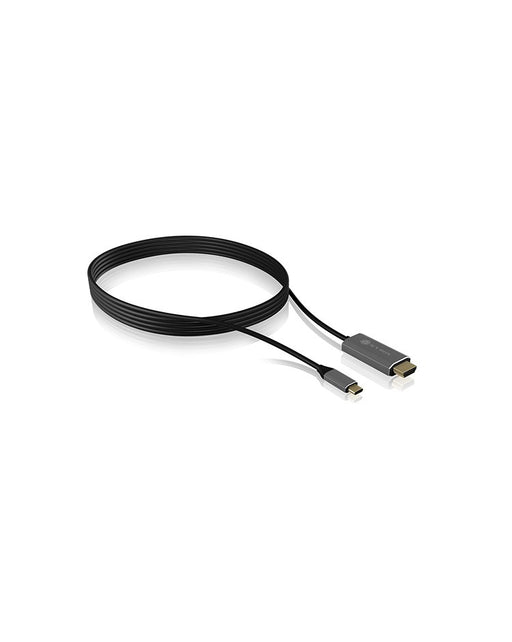 EAN 4250078166931 - ICY BOX IB-CB020-C cable HDMI 1,8 m HDMI tipo A (Estándar) Negro, Plata imagen 1
