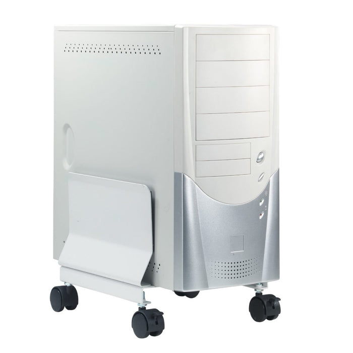 EAN 5705831021976 - Q-CONNECT KF02197 soporte de CPU Soporte para instalación de CPU bajo mesa Blanco imagen 3
