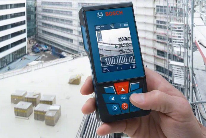Bosch Telémetro Láser Glm 100-25 C Profesional 0601072y00