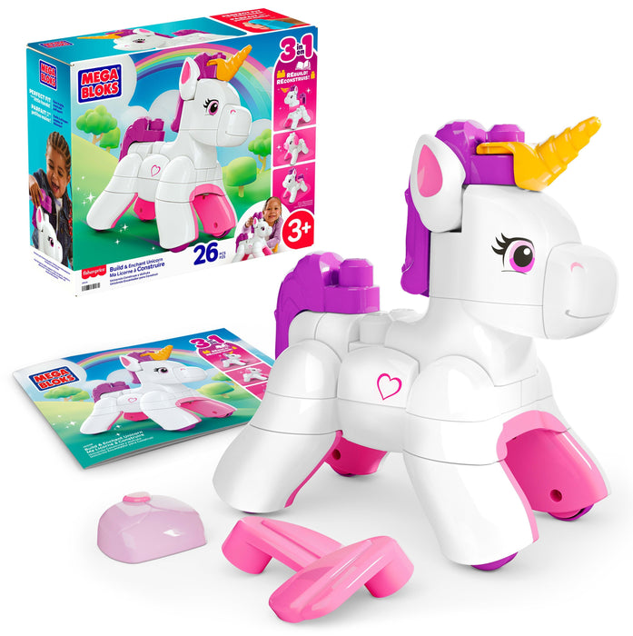 Unicornio Encantado Bloques De Construccion Mega Bloks