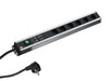 EAN 4016514034284 - Bachmann 300.012 base múltiple 2 m 6 salidas AC Interior Aluminio, Negro imagen 1