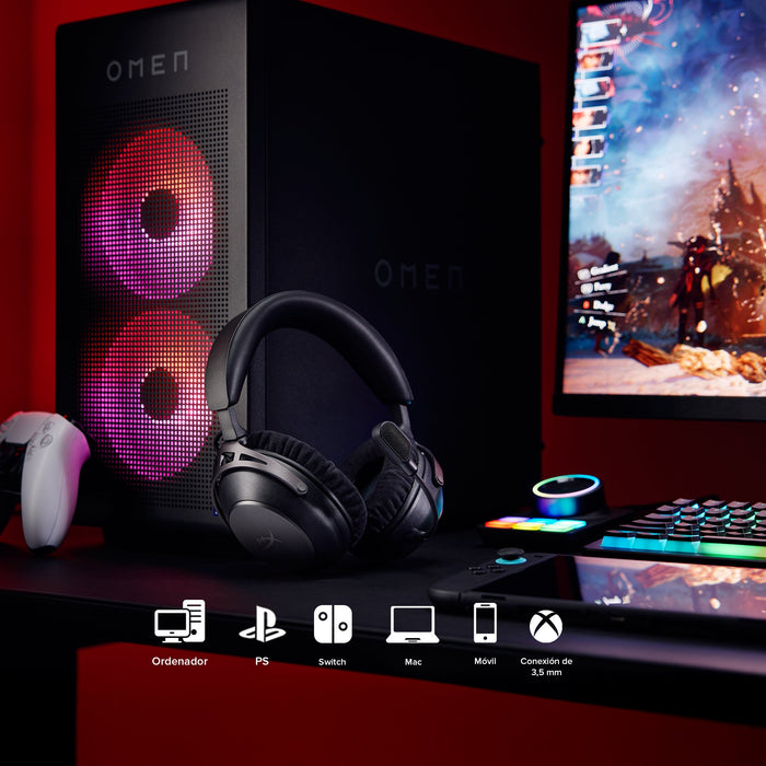 EAN 0198701216179 - HyperX Cloud Alpha 2 Inalámbrico Diadema Juego Bluetooth Negro imagen 4