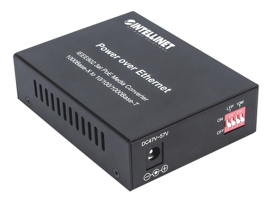 EAN 0766623508216 - Intellinet 508216 convertidor de medio 1000 Mbit/s Negro imagen 8
