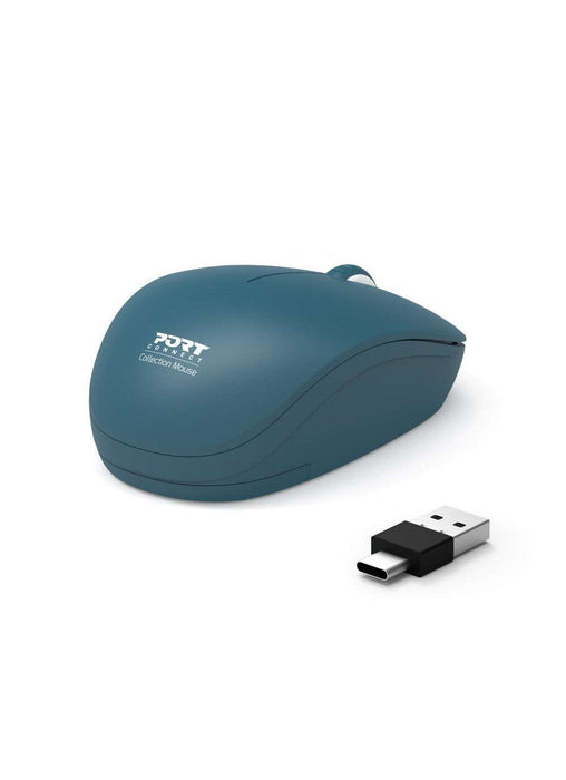 Ratón Port Designs 900545 Ambidextro Rf Inalámbrico Óptico 1600 Dpi