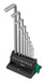 EAN 4013288230171 - Wera 05022102001 llave hexagonal Juego de llaves allen Métrico 9 pieza(s) imagen 1