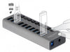 EAN 4043619636709 - DeLOCK 63670 hub de interfaz USB 3.2 Gen 1 (3.1 Gen 1) Type-B 5000 Mbit/s Gris imagen 2