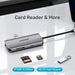 EAN 4894160052254 - UNITEK D1122A01 hub de interfaz 2 x USB 3.2 Gen 2 (3.1 Gen 2) Type-C 1000 Mbit/s Gris imagen 8