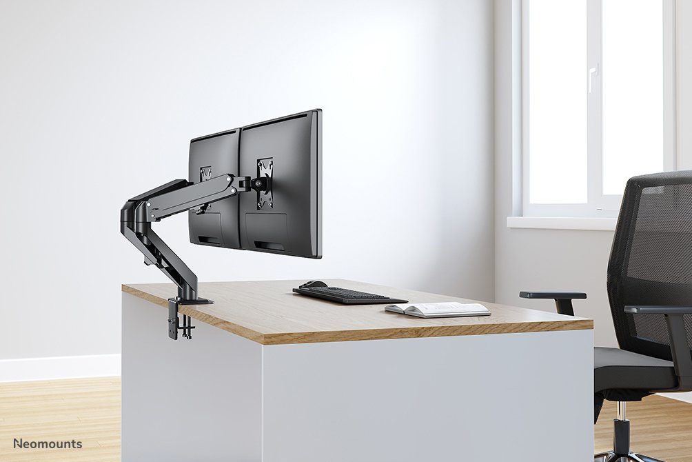 EAN 8717371449254 - Neomounts DS70-700BL2 soporte para monitor 68,6 cm (27") Escritorio Negro imagen 11