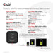 EAN 8719214472658 - CLUB3D CAC-1913 cargador de dispositivo móvil Teléfono móvil, Portátil, Smartphone, Universal Negro Corri imagen 10