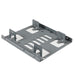 EAN 0065030852593 - StarTech.com BRACKET25X2 panel bahía disco duro 8,89 cm (3.5") Panel de instalación Acero inoxidable imagen 2