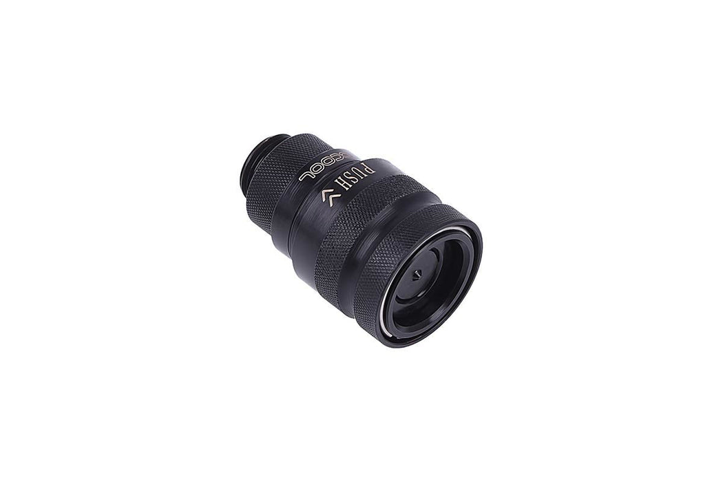Alphacool Acoplamiento De Cierre Rápido Icicle G1/4 Ag - Deep Black 17441