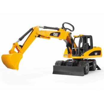 EAN 4001702024451 - BRUDER CAT Wheel excavator imagen 2
