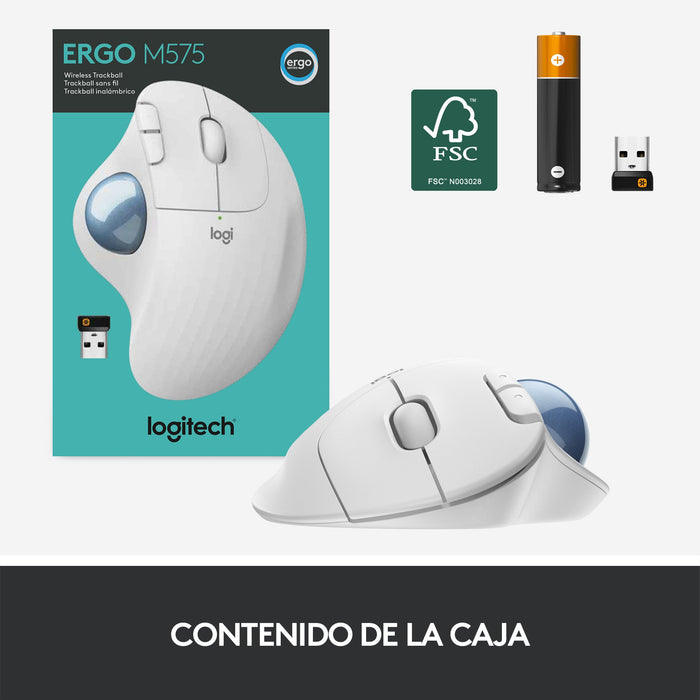 EAN 5099206092280 - Logitech 910-005870 ratón Oficina mano derecha RF Wireless + Bluetooth Trackball 2000 DPI imagen 19