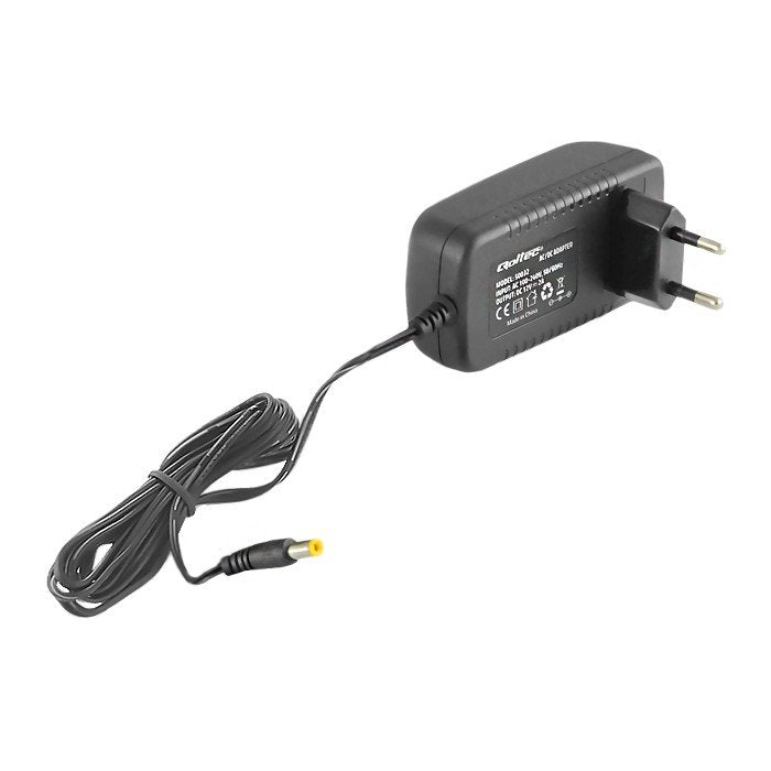EAN 5901878500300 - Qoltec 50030 adaptador e inversor de corriente Interior 12 W Negro imagen 1