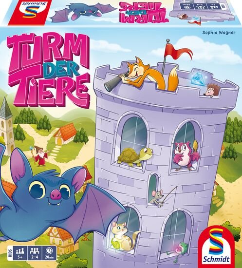 EAN 4001504406660 - Schmidt Spiele Turm der Tiere 20 min Juego de mesa imagen 1