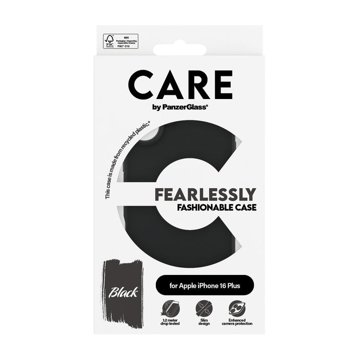 EAN 5715685004612 - PanzerGlass CARE™ by ® Case Black iPhone 16 Plus funda para teléfono móvil Negro imagen 3