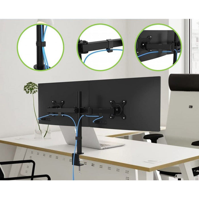 EAN 8057685301740 - Techly ICA-LCD 482-D soporte para monitor 68,6 cm (27") Escritorio Negro imagen 5