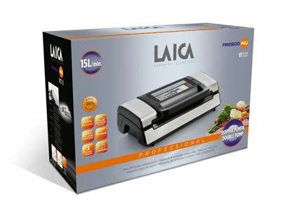 EAN 8033224603957 - Laica VT3120 sellador al vacío -0,9 mbar Negro, Blanco imagen 4