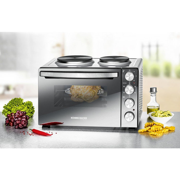 EAN 4001797257208 - Rommelsbacher KM 3300 cocina Cocina portátil Eléctrico Hornillo eléctrico / Placa eléctrica Negro, Plata imagen 3