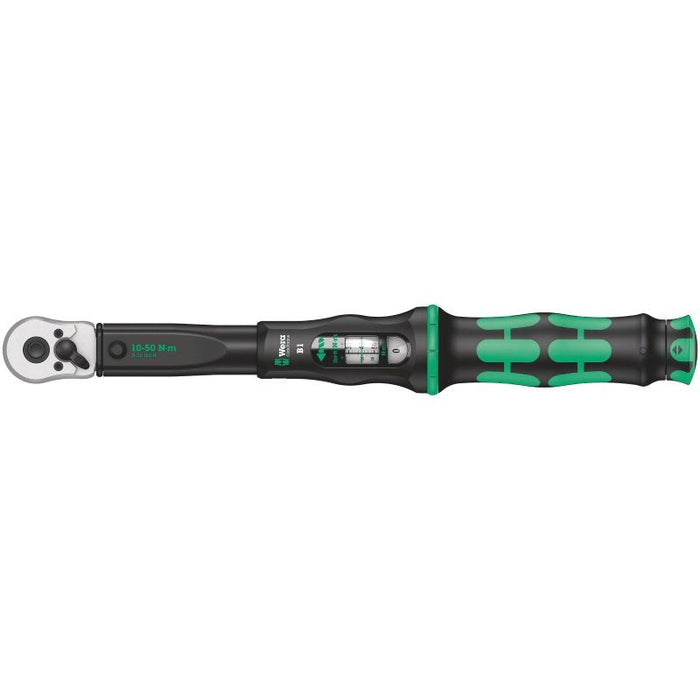 Wera Click-Torque B 1, Llave De Torsión Negro/Verde