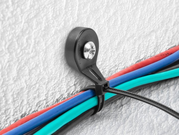 Delock Kabelbinder Con Befestigungsöse L 180 X B 6 Mm Negro 100 Piezas