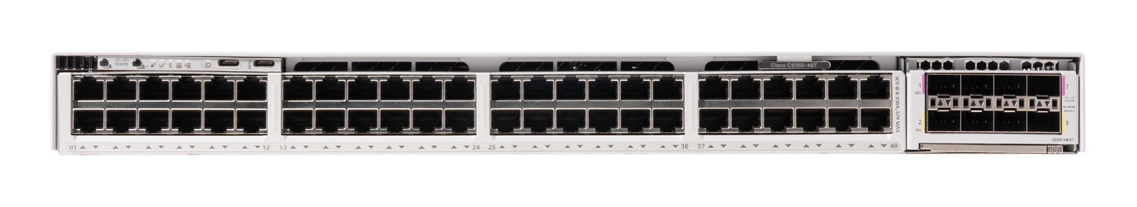 Cisco C9350-48t Conmutador L3 Gestionado 48 X 10/100/1000 Sobremesa Montable En Rack