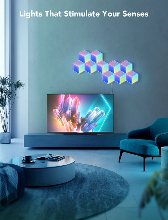 EAN 6974316992158 - Govee Glide Hexa Pro Luz de pared inteligente Wi-Fi/Bluetooth 72 W imagen 3