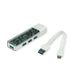 EAN 7630049635111 - ROLINE 14.02.5062 hub de interfaz USB Tipo C 5000 Mbit/s Blanco imagen 2