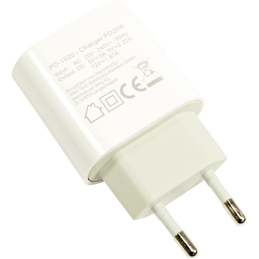 EAN 4260455647199 - Inter-Tech PD-1020 Universal Blanco Corriente alterna Interior imagen 2