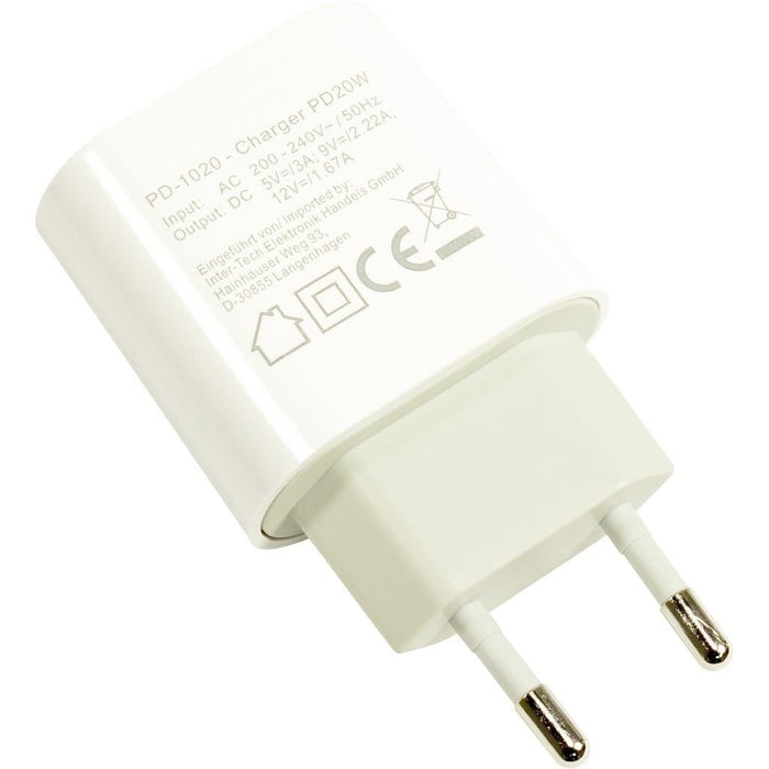 EAN 4260455647199 - Inter-Tech PD-1020 Universal Blanco Corriente alterna Interior imagen 2