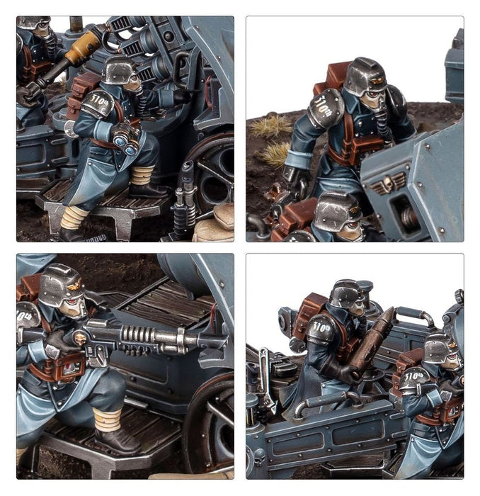 Warhammer 40k - Astra Militarum Equipe D'Artillerie De Krieg