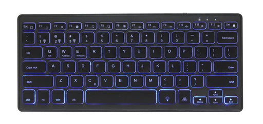 EAN 8716309113595 - Gembird KB-BTRGB-01-DE teclado Universal Bluetooth QWERTZ Alemán Negro imagen 2