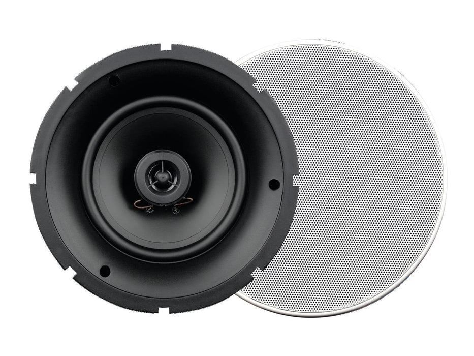 Omnitronic 80710245 Altavoz 2-Vías Blanco Con Cable 20 W