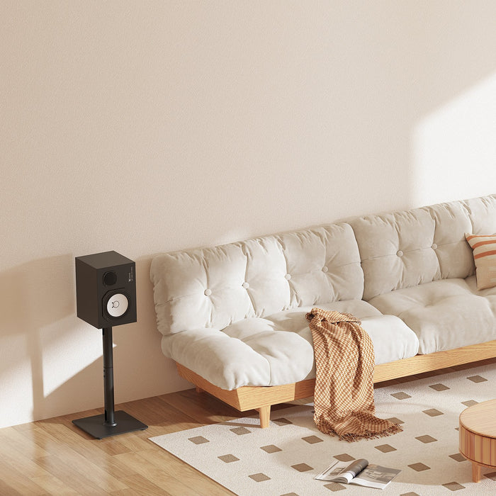 EAN 8435739904251 - AISENS SPK10U-431 soporte de altavoz Piso Acero, Vidrio imagen 5