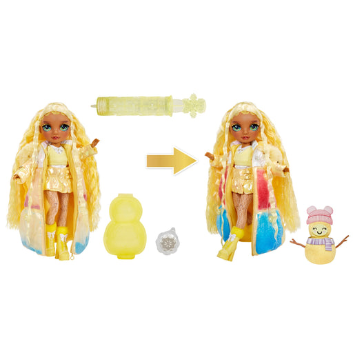 EAN 0035051120858 - Rainbow High Winter Wonderland Doll- Sunny (Yellow) imagen 2