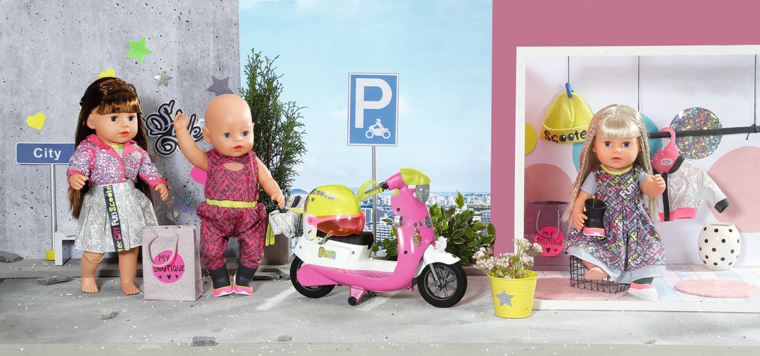 EAN 4001167830215 - BABY born City Deluxe Scooter Combo Scooter de muñeca imagen 19
