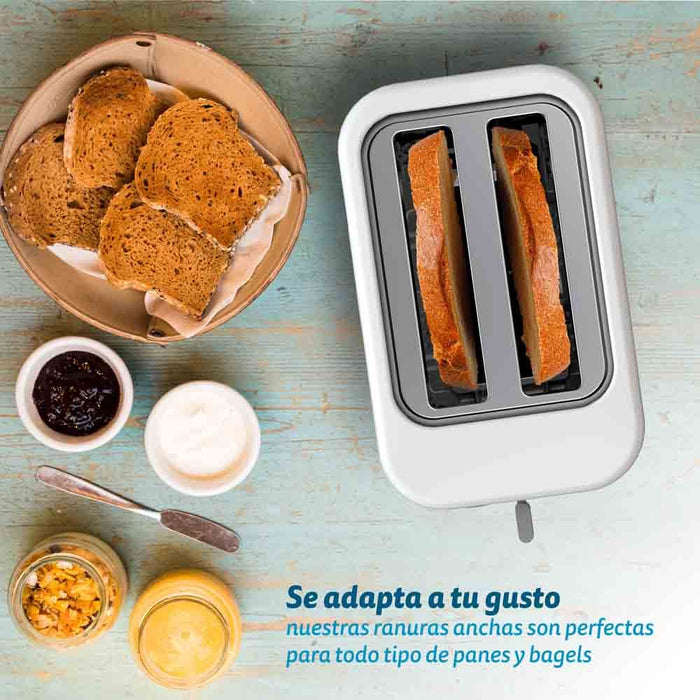 EAN 8426156016863 - Grunkel TSB-EASYTOAST tostadora 6 2 rebanada(s) 870 W Blanco imagen 5