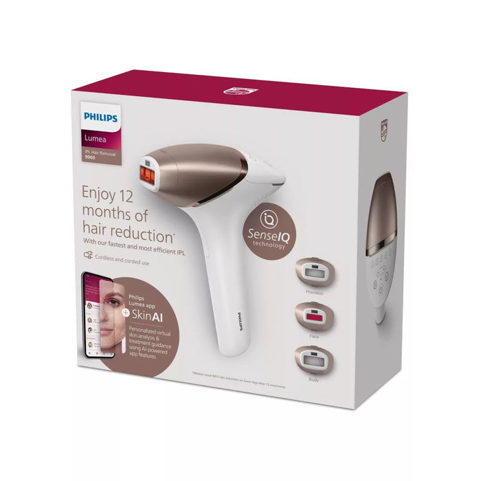 EAN 8720689005708 - Philips BRI973/00 depiladora de luz pulsada Luz pulsada intensa (IPL) Oro rosa, Blanco imagen 2