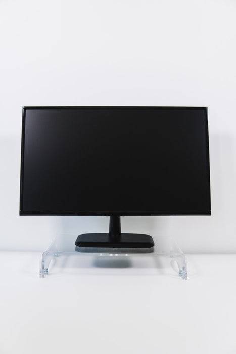 EAN 8719274673194 - BakkerElkhuizen Q-riser 110 61 cm (24") Escritorio Transparente imagen 3