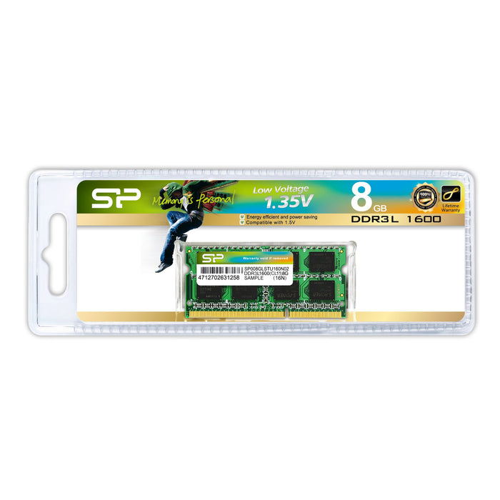 EAN 0886576010205 - Silicon Power 8GB DDR3L SO-DIMM módulo de memoria 1 x 8 GB 204-pin SO-DIMM imagen 2