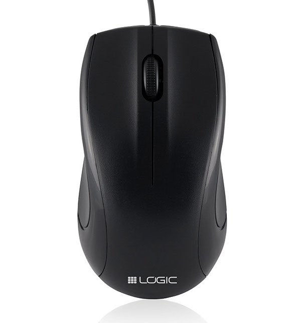 Ratón Logic Lm-12 Usb Tipo A Óptico 1000 Dpi Ambidiestro
