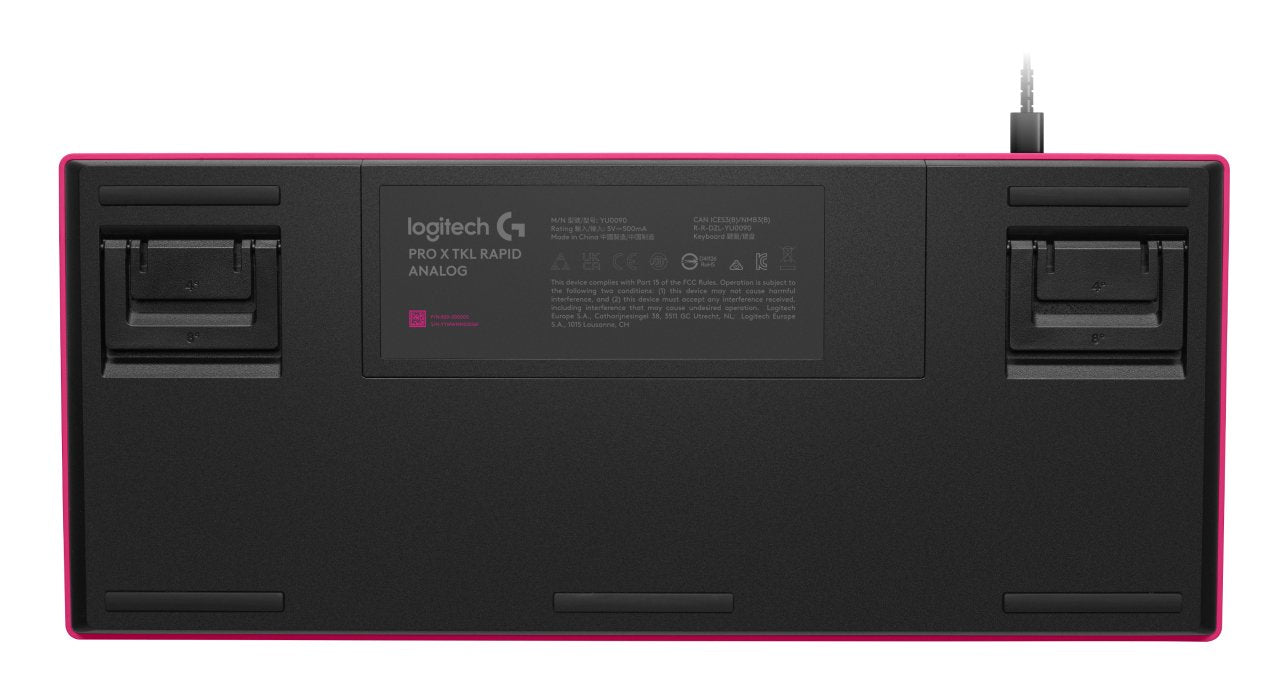 EAN 5099206126527 - Logitech G PRO X TKL Rapid teclado Juego USB QWERTY Internacional de EE.UU. Rosa imagen 4