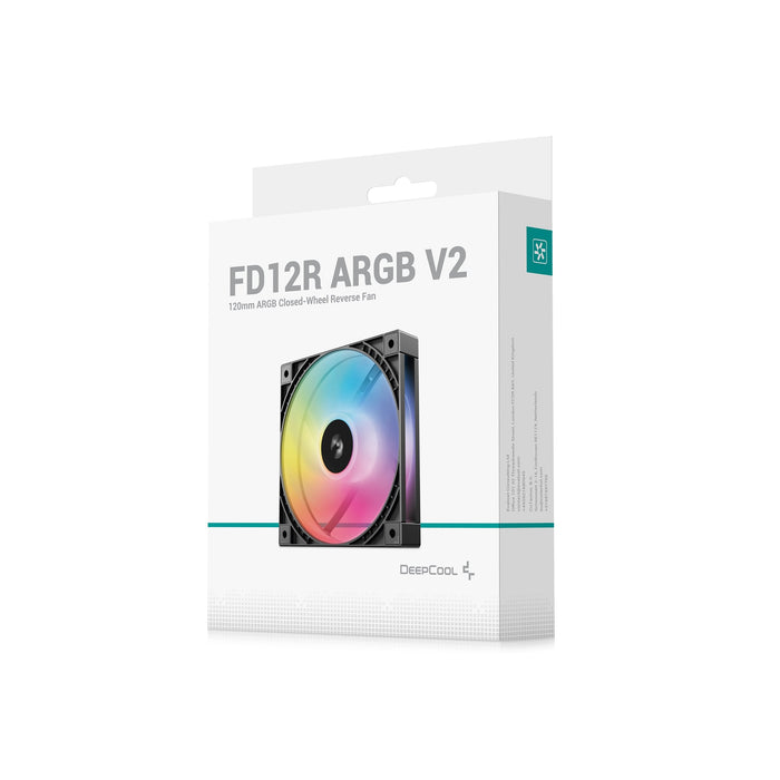 Ventilador Pc Deepcool Cooling Fan R-Fd12rargbv2-Bkapn1-G